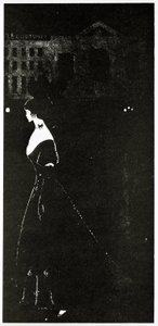 gece, 1894 by Aubrey Beardsley