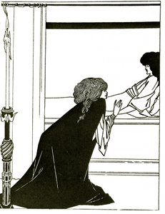 Lamour, 1894 dolayları by Aubrey Beardsley