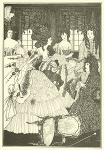 Beaux ve Belles Savaşı by Aubrey Beardsley