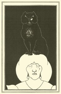 Siyah kedi by Aubrey Beardsley