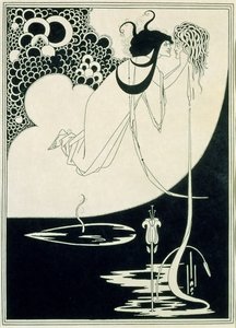 Doruk, Oscar Wilde'ın 'Salome'dan bir çizimi by Aubrey Beardsley
