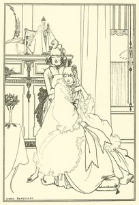 kuaför by Aubrey Beardsley
