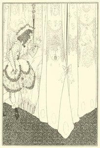 Kilidin Tecavüzündeki Rüya by Aubrey Beardsley