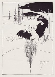 Yahuda'nın Öpücüğü, 1893. by Aubrey Beardsley