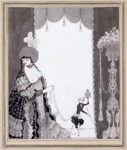 Maymunlu Kadın, 1897. by Aubrey Beardsley