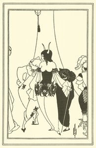 Kızıl Ölümün Maskesi by Aubrey Beardsley