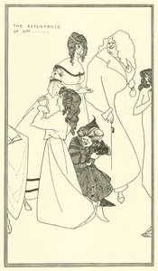 Pişmanlık... by Aubrey Beardsley