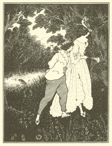 Üç Müzisyen by Aubrey Beardsley