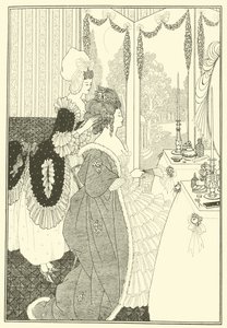 Tuvalet by Aubrey Beardsley