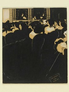 Wagneritler, 1894. by Aubrey Beardsley