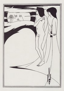 Aydaki Kadın, 1893. by Aubrey Beardsley
