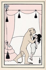 Yeni "Morg Sokağında Suikast" by Aubrey Beardsley
