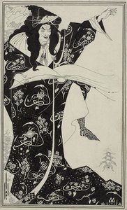 Büyücü Virgil, c.1893 by Aubrey Beardsley