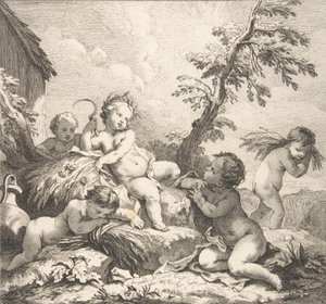 Yaz, 1735 by Audran Benoit II