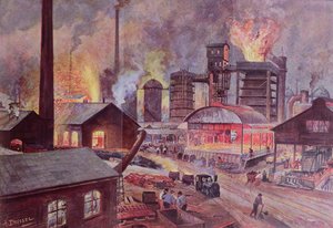 Yüksek fırınlı fabrika, H. Kraemer