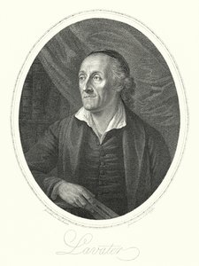 Johann Kaspar Lavater, İsviçreli ilahiyatçı, yazar ve fizyognomist (gravür)
