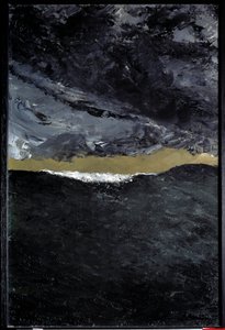 Dalga VII. August Strindberg (1849-1912) tarafından yapılan boyama Ec. dava açıldı.