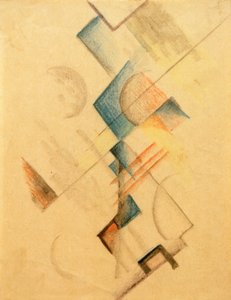 Renkli Şekiller (Soyut Şekiller) by August Macke