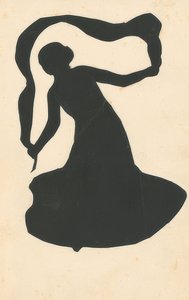 Kurdeleli kadın. 1907/08 by August Macke