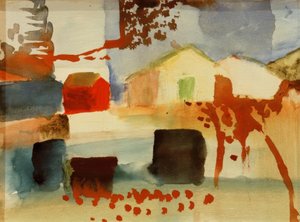 Evler by August Macke