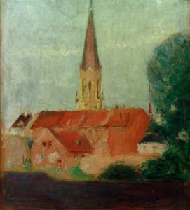 Marienkirche by August Macke