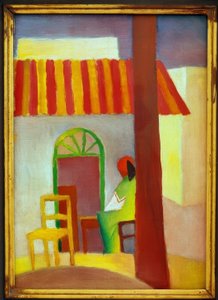Türk Kafe I by August Macke