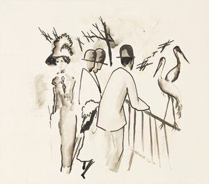Hayvanat Bahçesi II; Hayvanat Bahçesi II, 1912 by August Macke