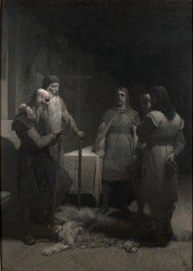 Frithiof'un Efsanesi: Kral Bele ve Thorsten Vikingsson, 1880'ler.