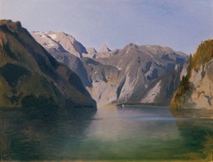 Koenigssee'den görünüm