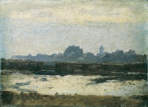 Şehir manzarası by August von Pettenkofen