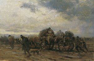 Yaralı nakli II by August von Pettenkofen