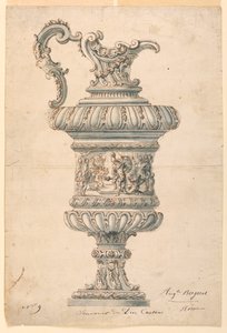 Dudaklı sürahi by Auguste Bergeret, French