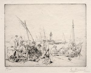 Net Menders by Auguste Brouet
