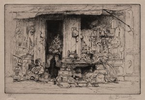 Oranlar ve Bitiş Satıcısı by Auguste Brouet