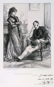 Zavallı Nini, köpek yedin!, Paris Kuşatması, 1871. by Auguste Bry