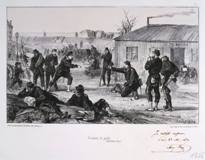Muhafız sırasında, Paris Kuşatması, Fransa-Prusya Savaşı, Kasım 1870 1872