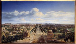 Auguste Cadolle (1782-1849) 1843 Sun tarafından Arc de Triomphe de l