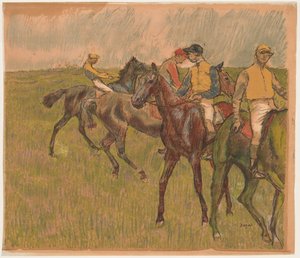 Yarış Atları by Auguste Clot