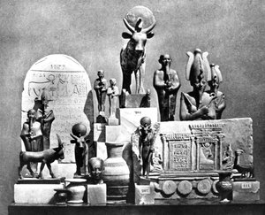 Eserler, Memphis Saqqara, Mısır, 1893