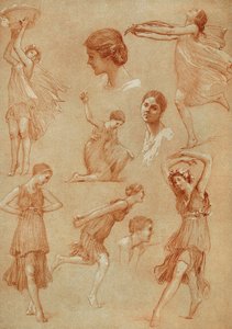 Amerikalı dansçı Isadora Duncan