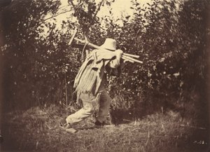 Köylü, c. 1870 (fotoğraf) by Auguste Giraudon