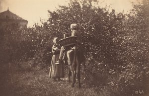 Eşekli İki Kadın, 1870