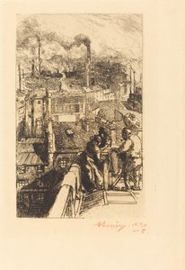 Gobelinler Mahallesi by Auguste Lepere