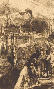 Gobelins Mahallesi Gobelins Mahallesi, 1893. by Auguste Lepere
