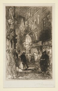 Galande Caddesi by Auguste Lepere