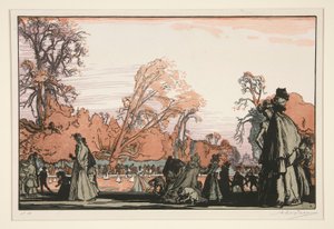 Le bassin des Tuileries (Tuileries