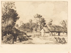 Dinlenme Zamanı, Vendee by Auguste Lepere