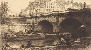 Yeni Köprü, 1901. by Auguste Lepere