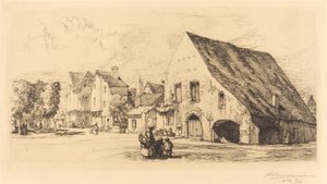 Provins (Seine ve Marne) by Auguste Lepere