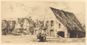 Provins (Seine ve Marne) by Auguste Lepere